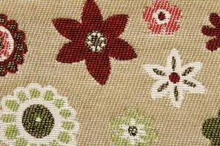 Dekorační a potahová látka Květina