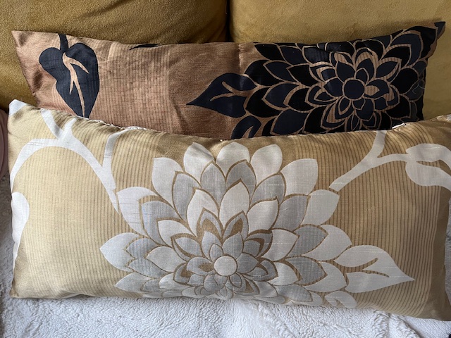 Polštářky 60 x 35 cm na zip