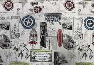 Potahová látka STEAMPUNK