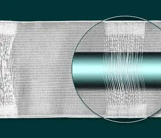 Stuha závěsová navlékací na tyč 