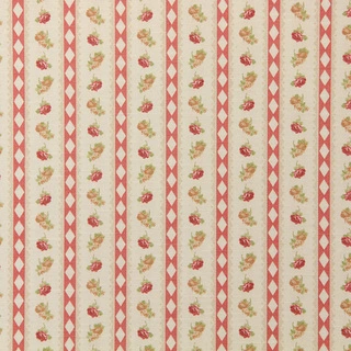 Dekorační  látka Květinové pruhy