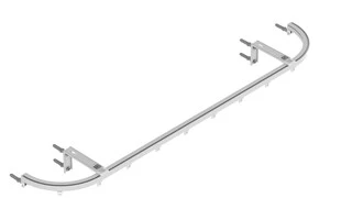 Kolejničky s oblými rohy