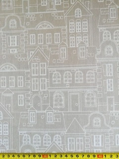 Látka s potiskem k vybarvování, šíře 280cm