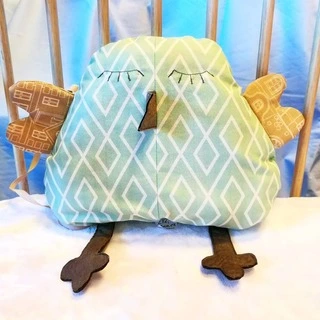 Polštář do postýlky - mantinel ptáče