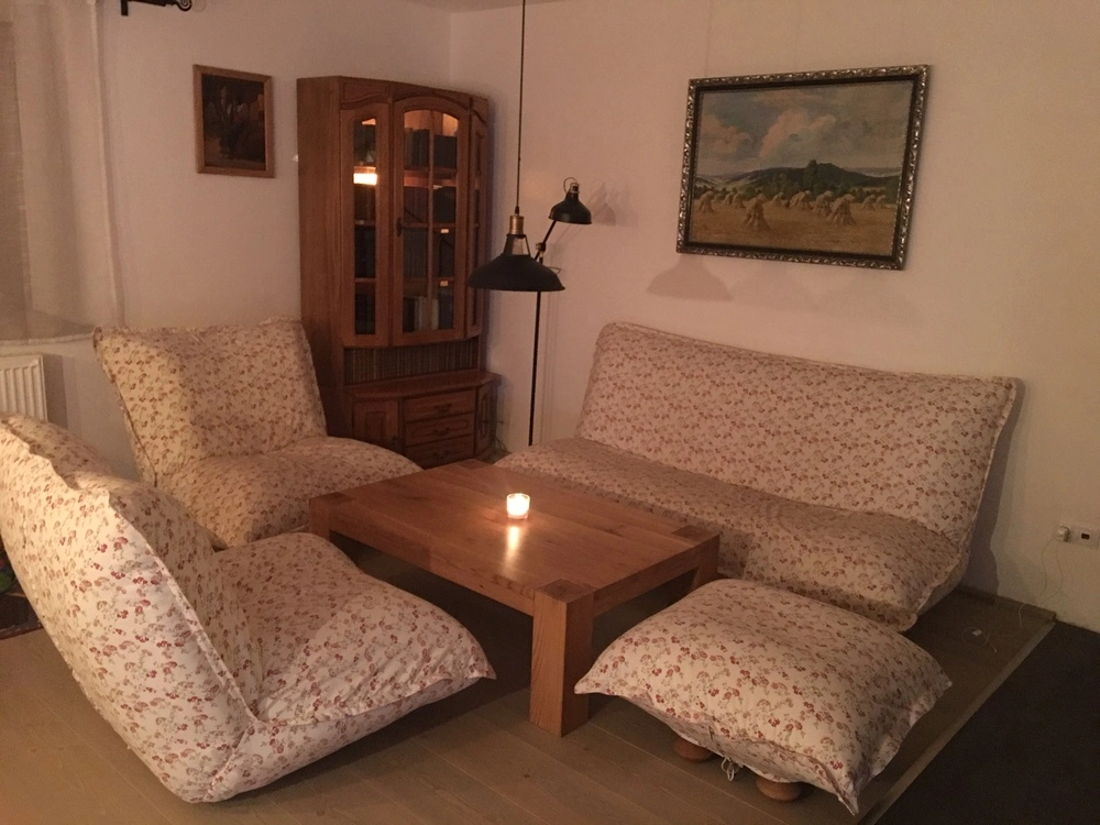 Dekorační látka Květinová růž.