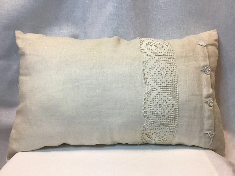 Lněné polštáře - vintage styl