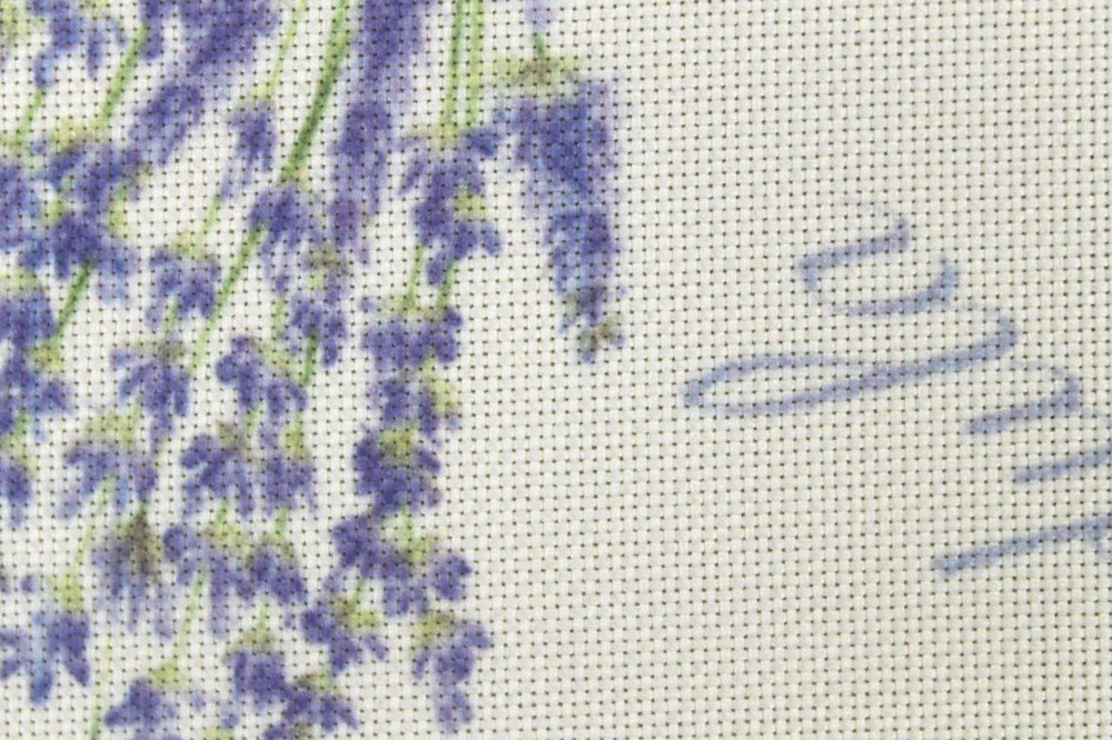 Dekorační látka s levandulí