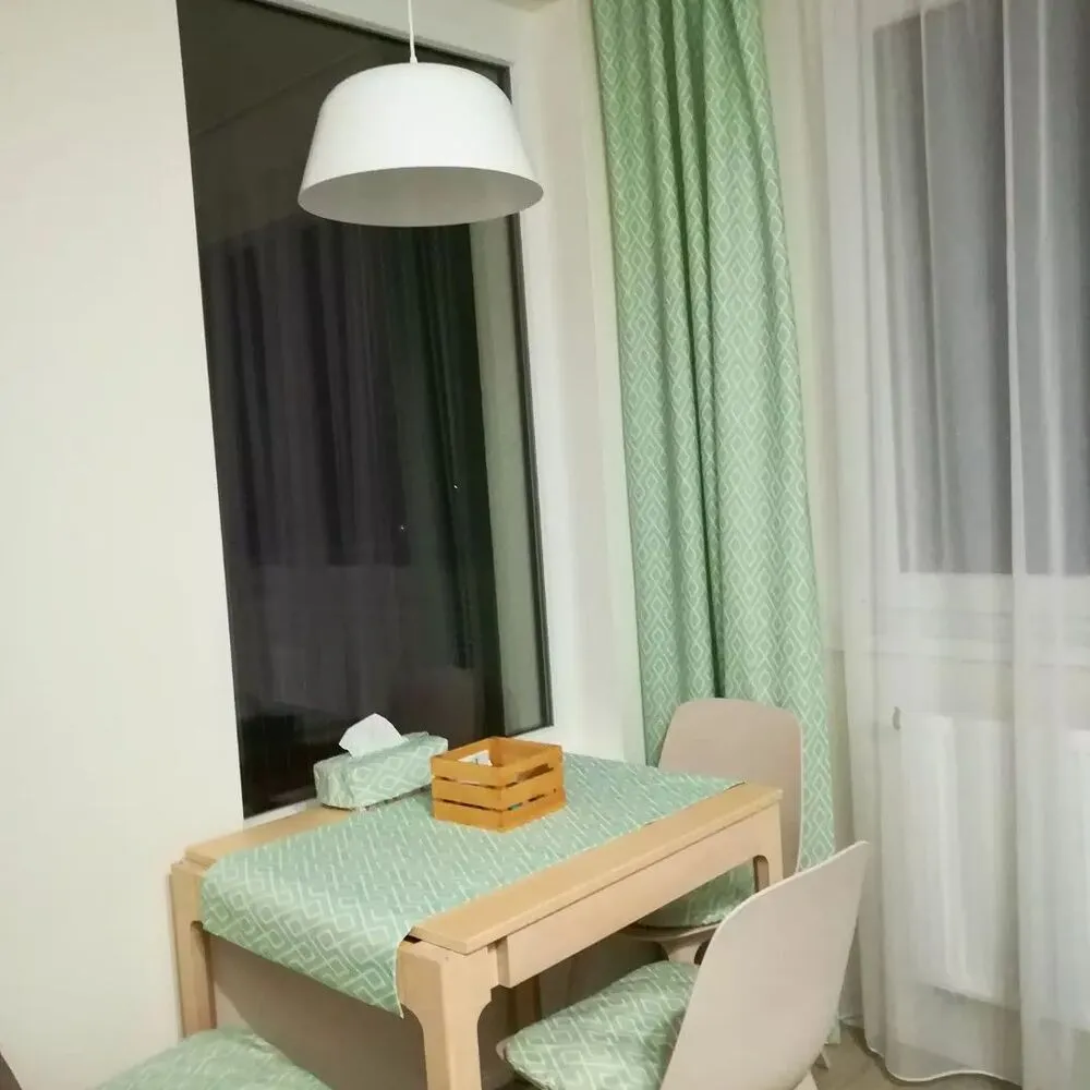 Bavlněná látka s geometrickým vzorem