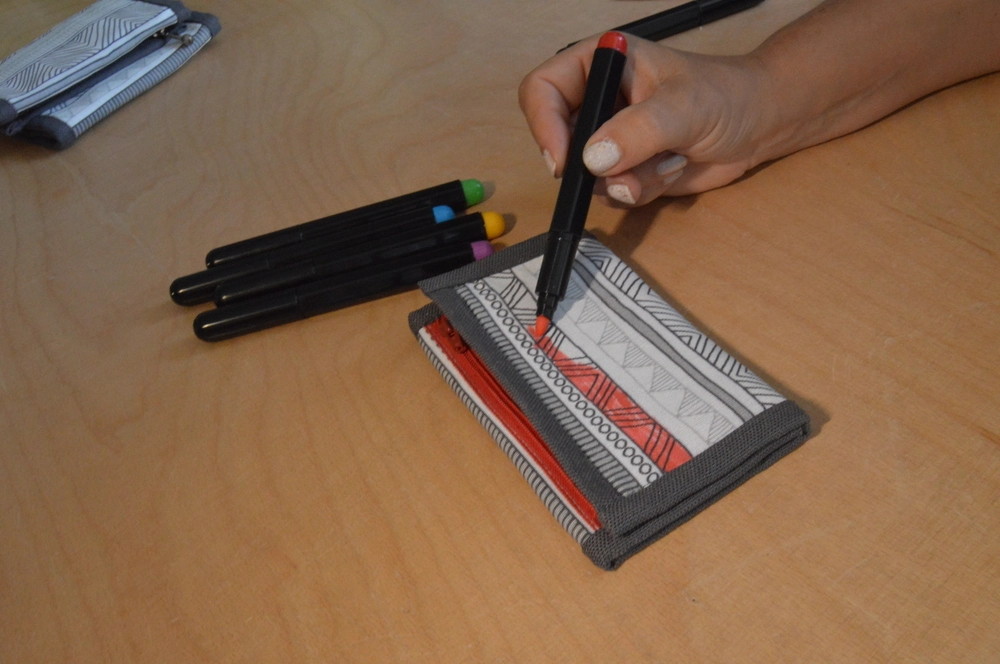 Bavlněné plátno černo-bílé 