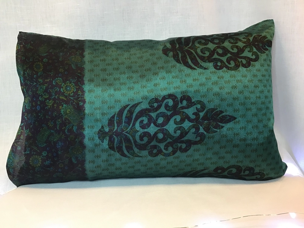 Hedvábný povlak na polštář 50 x 40 cm