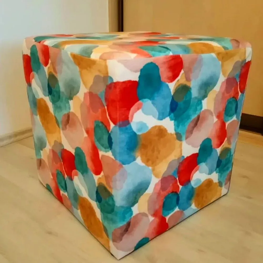 Potahova látka duhový akvarel 