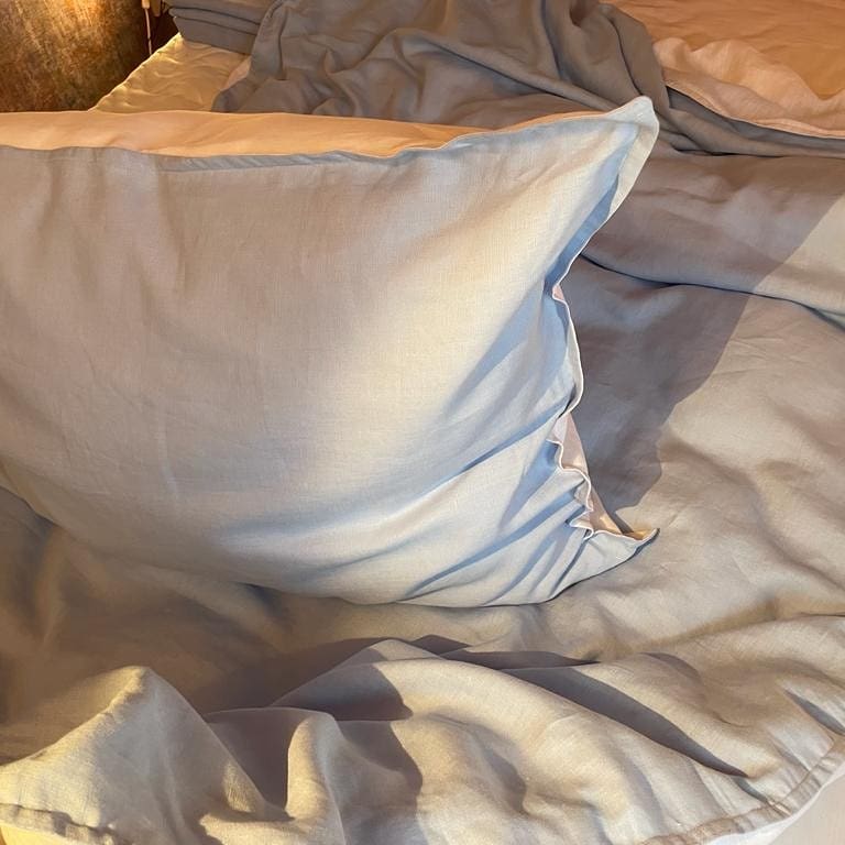 Ložní prádlo, souprava ze lnu v prané úpravě 100% LEN 