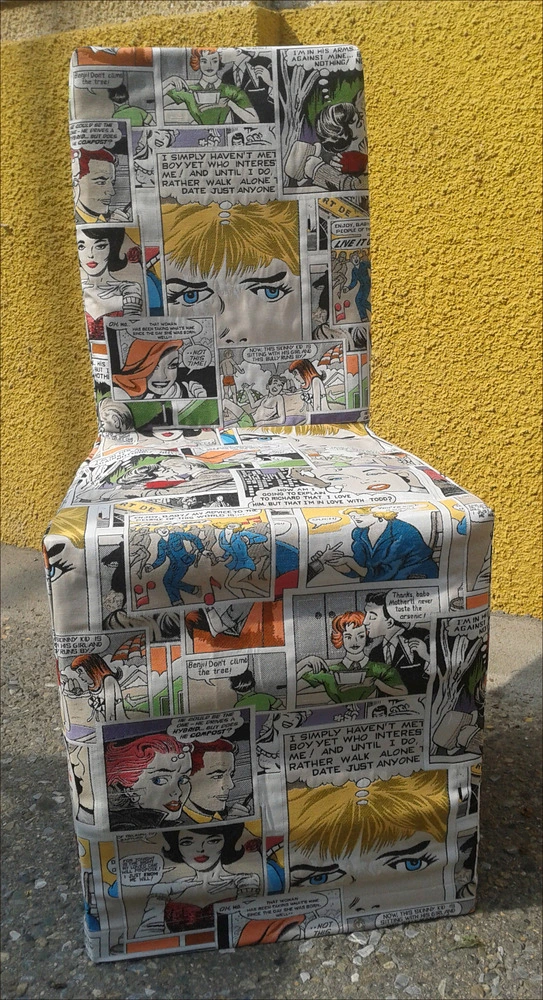 Potahová a dekorační látka Komiksy