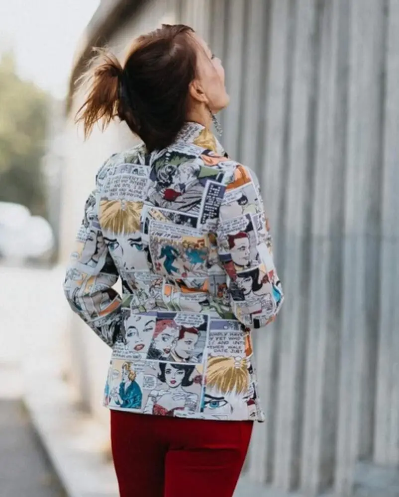 Potahová a dekorační látka Komiksy