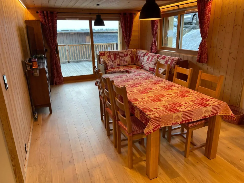 Dekorační látka skandinávského stylu s jeleny 